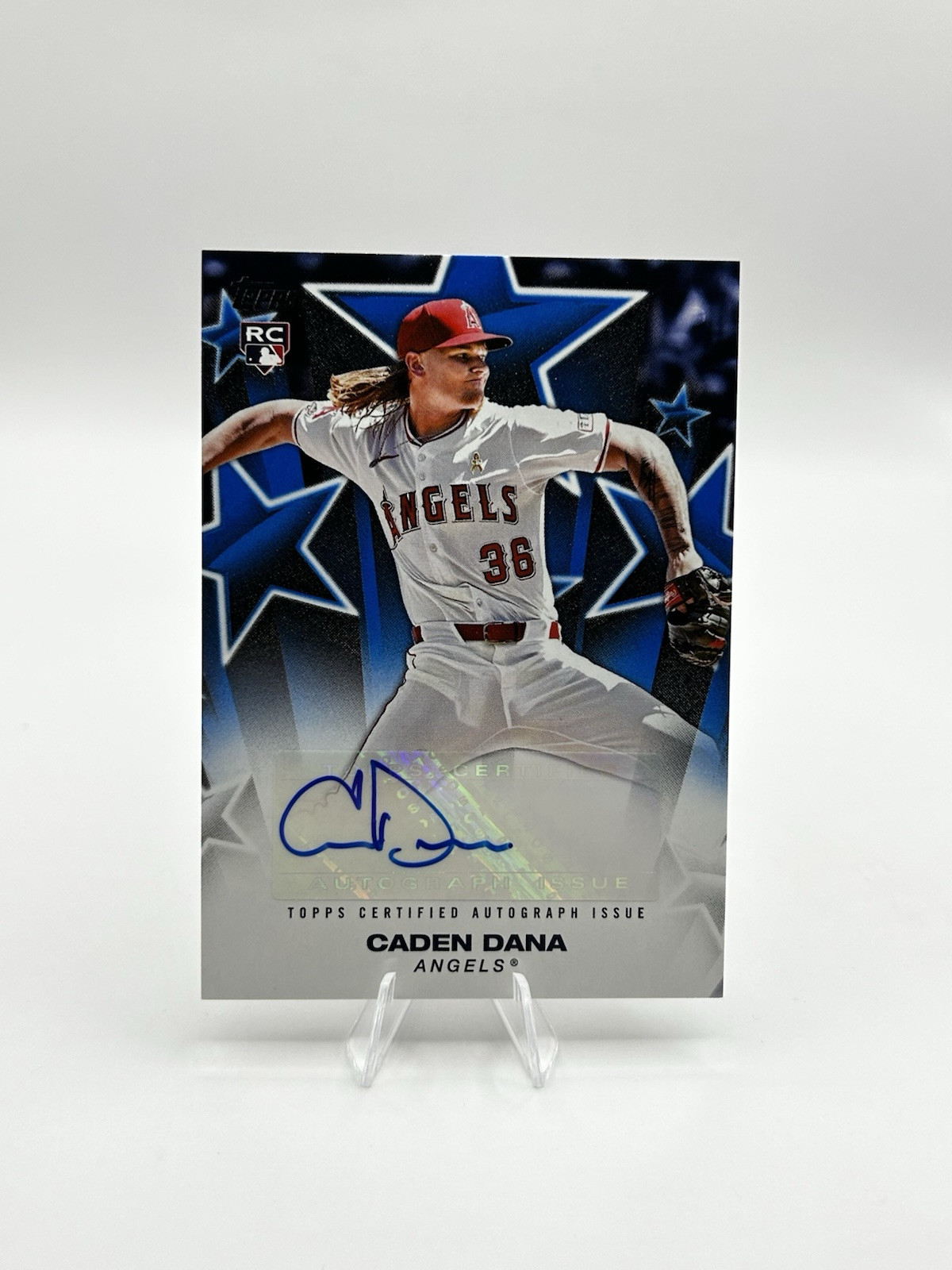 2025 Topps Series 1 Caden Dana Blue Baseball Stars Auto /150 BSA-CDA