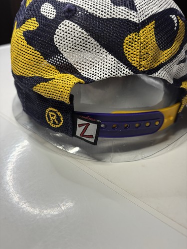 LSU Tigers Louisiana State Zephyr OSFA Mesh Trucker Hat Cap Big Tiger Eye NCAA - Picture 3 of 5