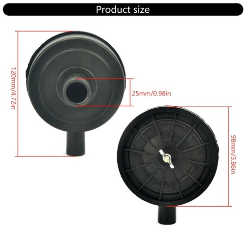 Noise Reducing 25mm Thread Plastic Air Filter With Convenient Handle Designs - Picture 8 of 8