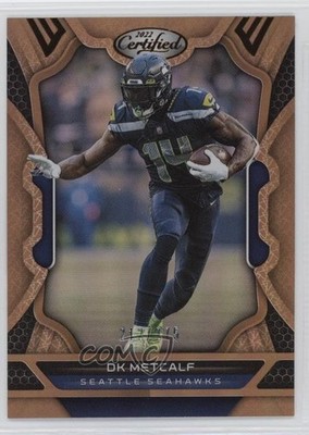 2022 Certified Mirror Bronze 212/275 DK Metcalf #86 3hd