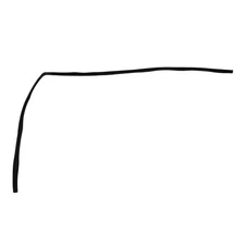 Front Window Glass Run Channel Rubber Weatherstrip Seal for Ford Econoline Van