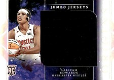 Aaliyah Edwards Mystics 12 card lot including Jumbo Patch