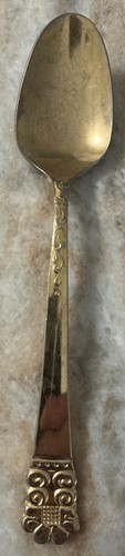 LCU65 Stainless by Lifetime Gold Electroplate 8pc place spoons - Picture 2 of 4