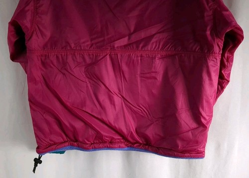 Vintage 90s Patagonia Glissade Pink & Blue Reversible Synchilla Jacket Size 8 - Picture 9 of 9