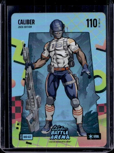 2026 Bo Jackson Battle Arena Griffey Caliber 80\'s Rad Battlefoil #RAD-622