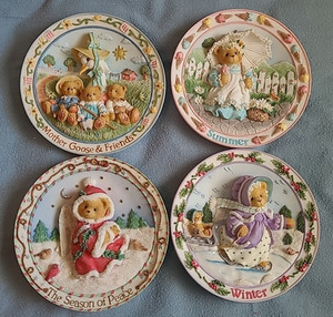 Cherished Teddies Plates | eBay