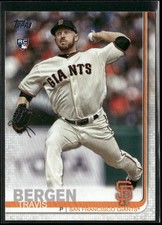 2019 Topps Update #US40 Travis Bergen RC