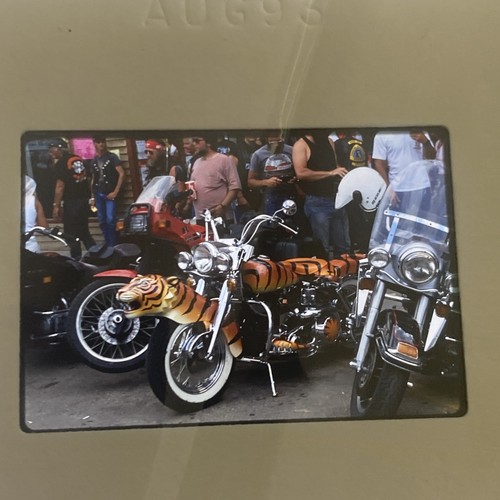 Vtg Lot Of 22 Harley Davidson Motorcycles 35mm Color Transparency Slides 1990s - Picture 9 of 21