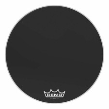 Remo 26" Ambassador Ebony Crimplock Bass Drumheads - Ebony - ES-1026-MP-