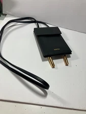 Ashya Black Leather Passport Bolo Pouch