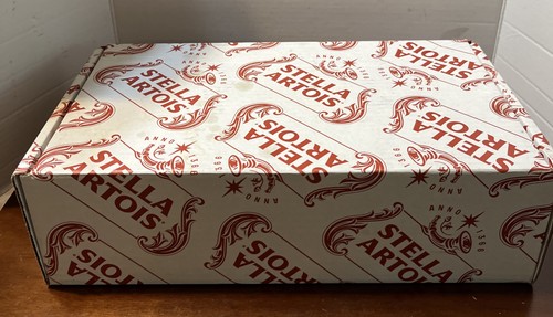 STELLA ARTOIS 2 Gläser und Untersetzer Promo Box Los Angeles. "BR" - Bild 3 von 7