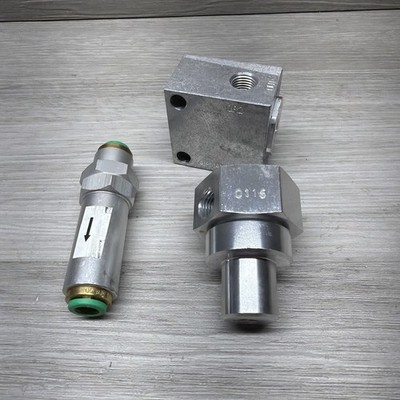 Airman Inc QR2 Quick Release Valve W/ 0116 Valve & In-Line Check Valve, New
