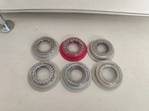 NOS RARE 6 SET CAMPAGNOLO C RECORD BALLS HEADSET