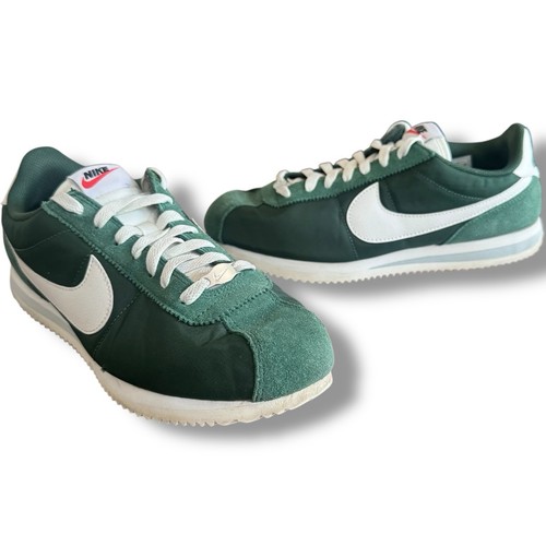 Nike Cortez Suede Canvas Low Top Sneakers Vintage Green Women's EU 42 US 10 - Picture 2 of 9