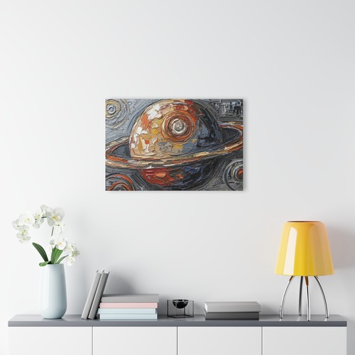 Celestial Planet Acrylic Print, Space Wall Art, Modern Home Decor, Gift - Picture 5 of 11