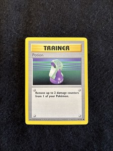 Trainer Potion Shadowless 94/102 1999 Pokémon Base Set LP