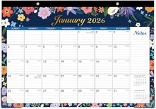 2026 Desk Calendar - 2026, 12" x 17", January 2026 - December...