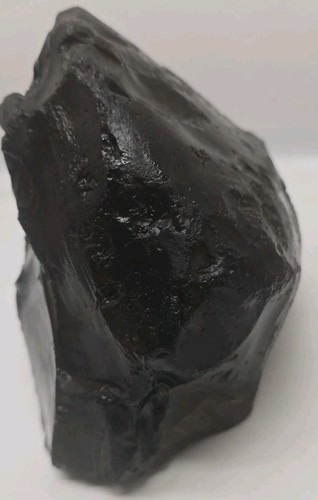 Großer schwarzer Obsidian Stein roher Heilkristall natürliches Lapidargestein 3 Pfund 12,6 Unzen - Bild 16 von 17