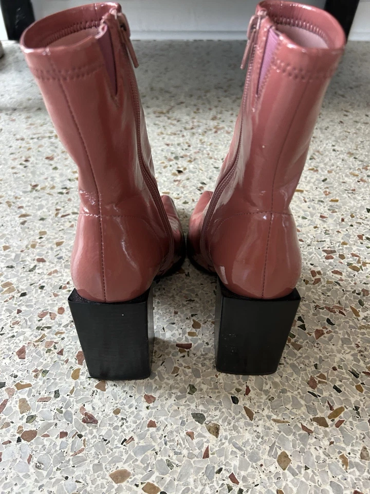 Women's Leather Boots Size 7 Jeffrey Campbell - Image 3 of 4