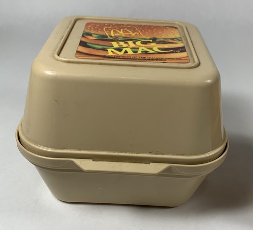 vtg Play Food Fisher Price McDonald's Big Mac 1988 80s - Picture 6 of 10