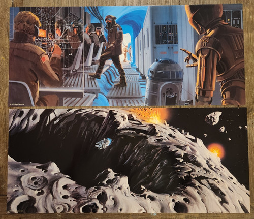 EMPIRE STRIKES BACK STAR WARS 1979 PROMOTIONAL ART PORTFOLIO MCQUARRIE 12x24 BOX