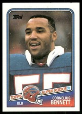 1988 Topps Cornelius Bennett Rookie Buffalo Bills #230