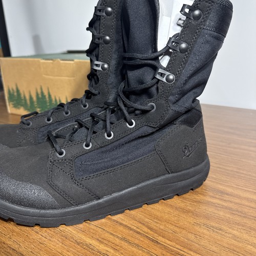 Danner Tachyon Herren 8" Leder Wasserdicht Einfache Zehe Stiefel Schwarz Größe 8,5 D - Bild 3 von 14