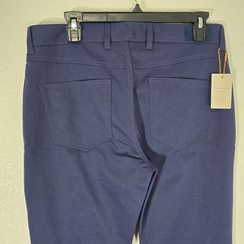 Peter Millar 36 x 30 Crown Sport Performance Five-Pocket-Hose marineblau neu mit Etikett - Bild 8 von 14
