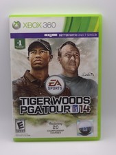 Tiger Woods PGA Tour 14 (Microsoft Xbox 360, 2013) Authentic with Case