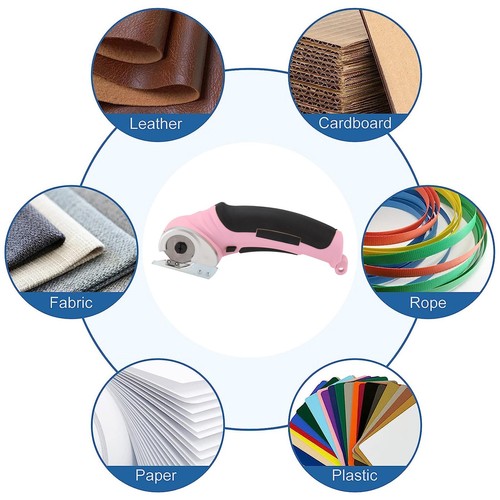 Cordless Electric Scissors 240RPM Handheld Fabric Cutter Rechargeable Cut AD - Picture 18 of 22