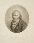 H. HERTERICH (*1772), Porträt des Jacob Mumssen,  1814, Radierung Romantik