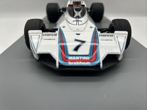 1/18 Spark 1975 Brabham BT44B #7 Winner German GP Reutemann jm 18S541 DAMAGED! - Picture 4 of 24