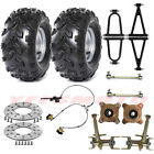 Front Suspension Shock SwingArm 4 Hole 7' 8' Tire Disc Rotor for Atv Utv Buggy