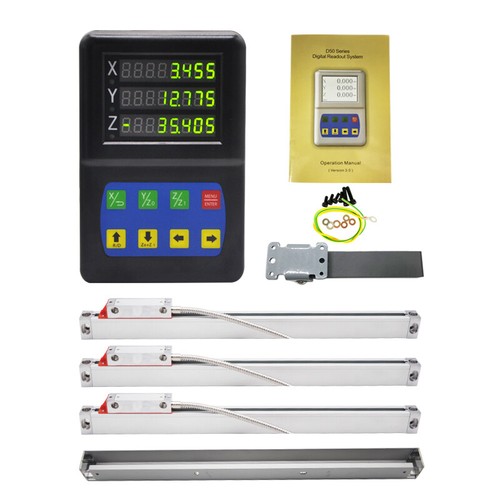 Mini DRO 1,2,3 Axis 5um Linear/ Magnetic Scale,OEM Customized Size Lathe Milling - Picture 25 of 25