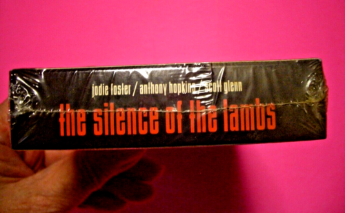 SILENCE OF THE LAMBS - VHS - RARE RED FLIP-ORION WATEMARK-FACTORY SEALED-1991 - Foto 12 di 12