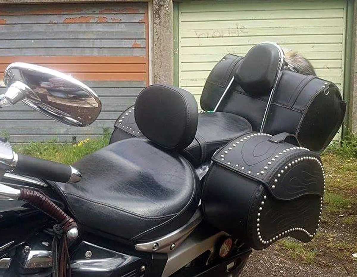 RIDER DRIVER BACKREST YAMAHA XV 1900 A MIDNIGHT STAR STRATOLINER