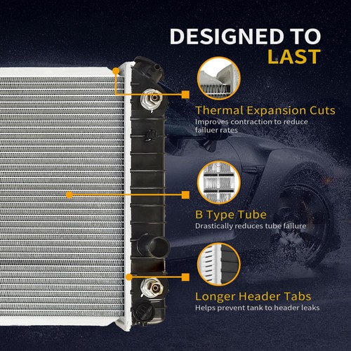 922 Radiator For Dodge D100 D150 W150 1979-1987 D200 W200 1979-1980 3.7L - Picture 6 of 12