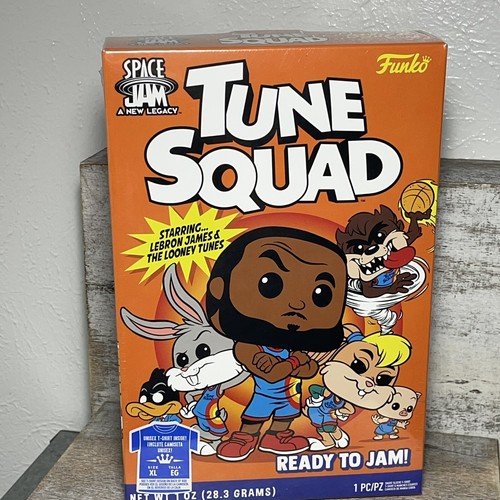 Funko Space Jam A New Legacy Men's Graphic T-shirt Tune Squad Lebron James XL