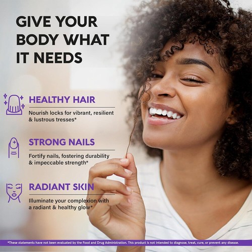 Biotin Collagen & Keratin - Anti-Aging, Hair Growth, Skin Health, Strong Nails - Picture 12 of 15