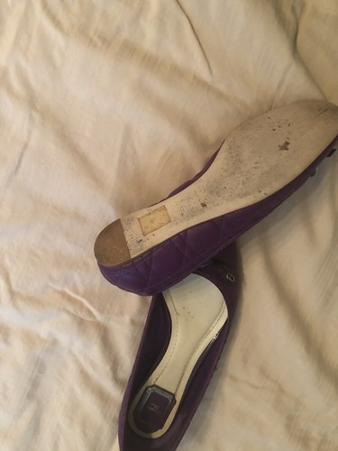 Christian Dior pattern leather flat shoes - Bild 4 von 7