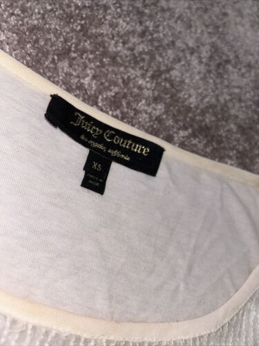Juicy Couture Not Just A Pretty Face Sequin Top Size XS VGC - Picture 4 of 6