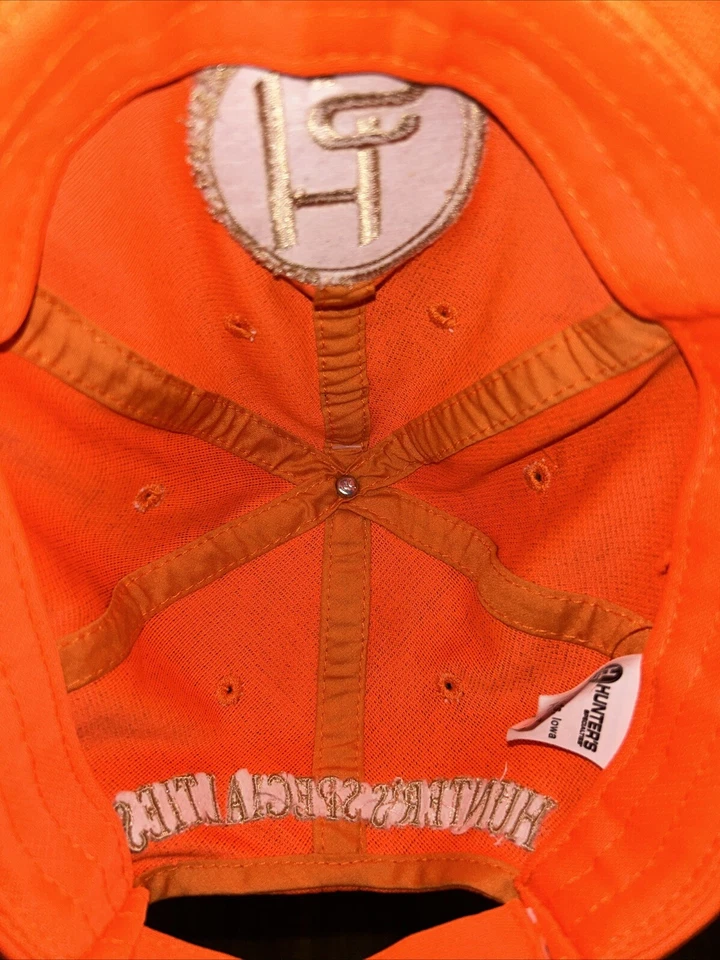 Hunters Specialties Scent-A-Way Tek Orange Baseball Cap orange safety base layer - Image 3 of 3
