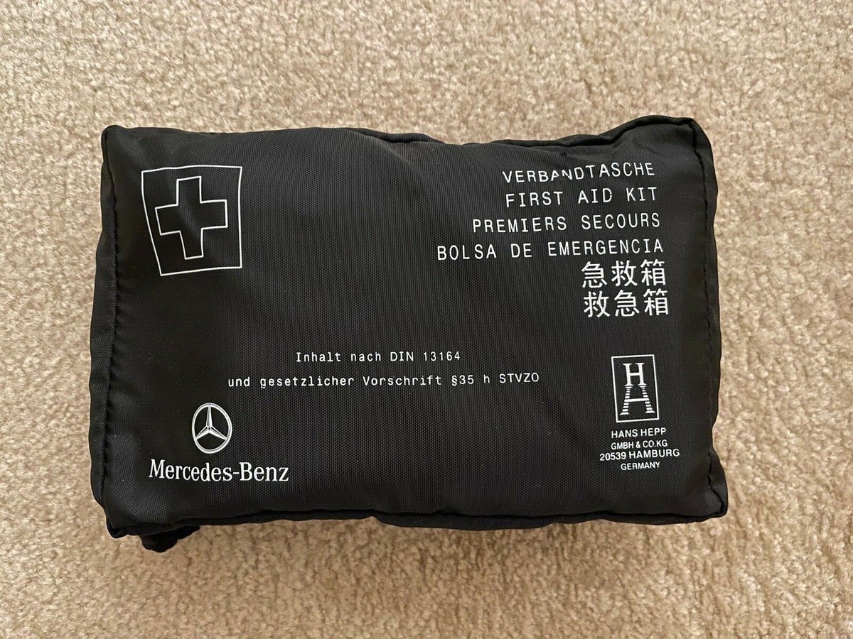 Genuine First aid kit pouch black Mercedes-Benz First Aid Kit 