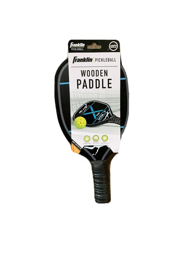 Pickleball... Franklin Sports Pickleball Wooden Paddle. Blue Volt. - Picture 1 of 3