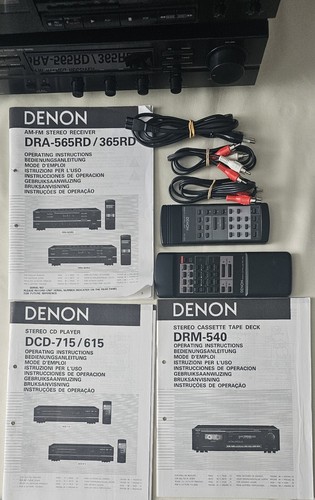 DENON DRA-365RD / DENON DRM-540 /  DENON DCD-615 / Hifi-System / FB, BD, ...... - Bild 12 von 24