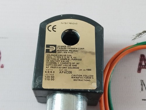 Bobina Valvola Solenoide Parker AF4C05 120V 60HZ - Picture 5 of 7