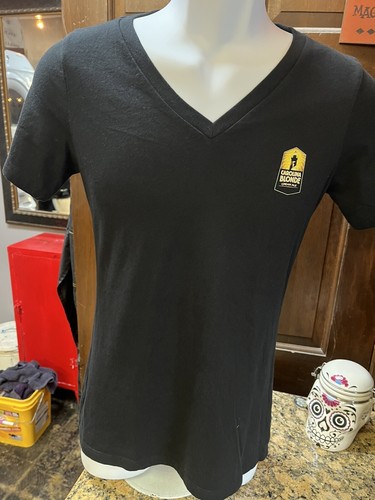 Foothills Brewing Company Carolina Blonde Cream Ale Black V-neck ladies small - Imagen 4 de 10