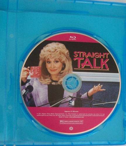Straight Talk 1992: Wrong Door Right, Time (Blu-ray, 2011, LN) Dolly Parton - Foto 4 di 4