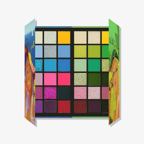KARA Neutral Bright 36 Color Matte Shimmer Glitter Duo Eyeshadow Palette - Picture 4 of 8