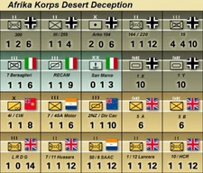 Desert Deception Variant for Afrika Korps - Die-cut
